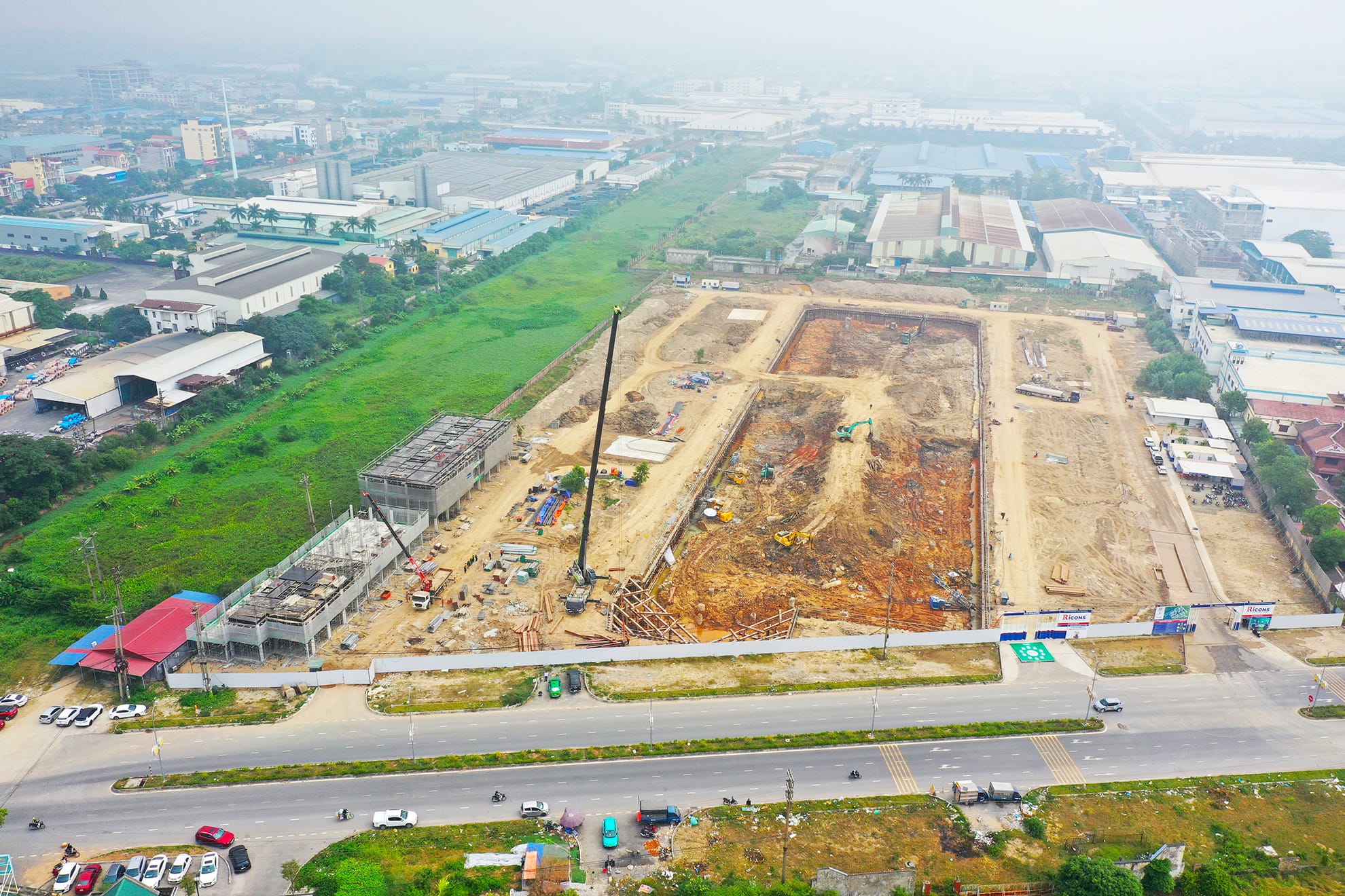 Tiến độ dự án Atera Central