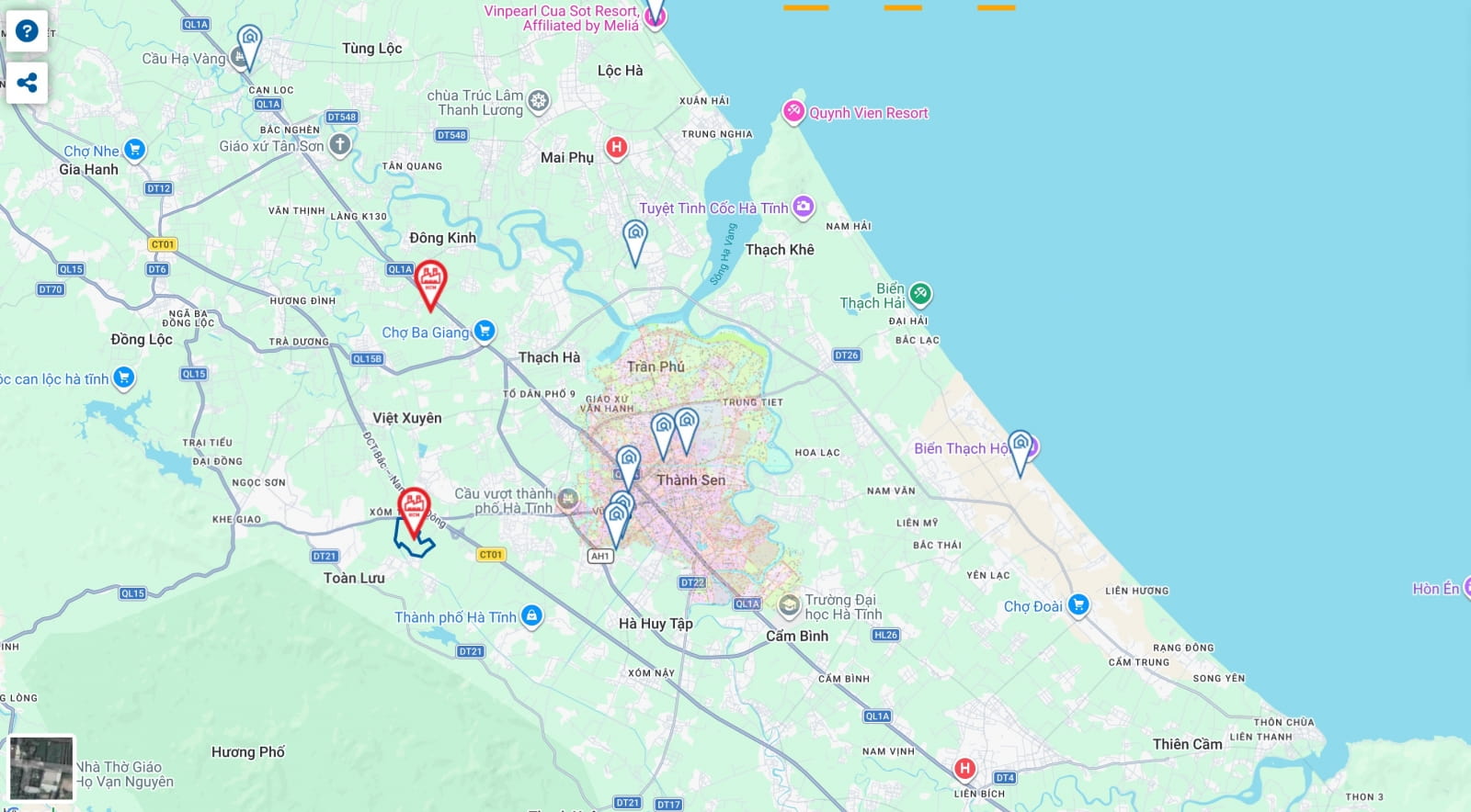 Vị trí Dự án Elite Residence