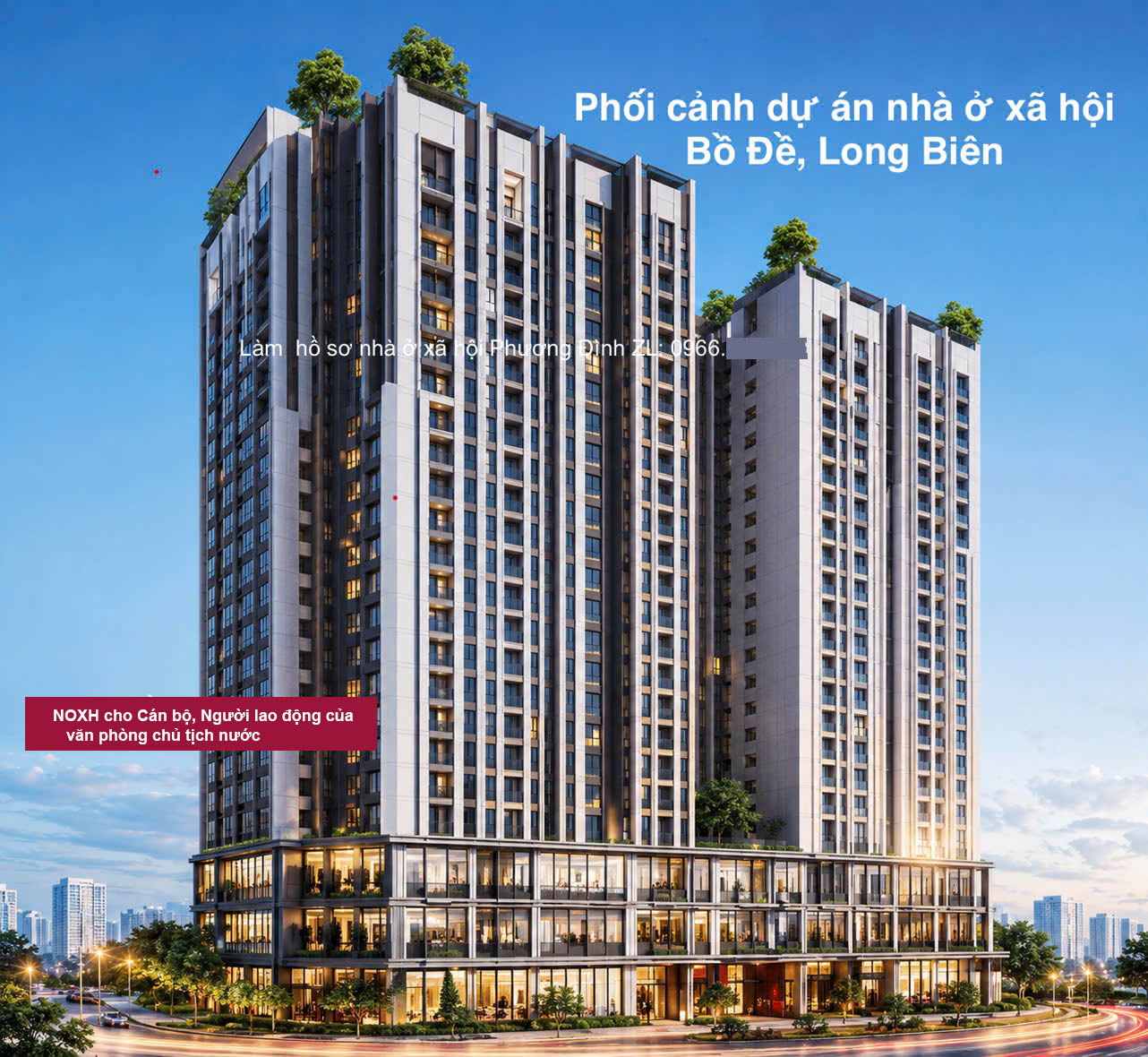 nhà ở xã hội cho cán bộ, công chức thuộc Văn phòng Chủ tịch nước