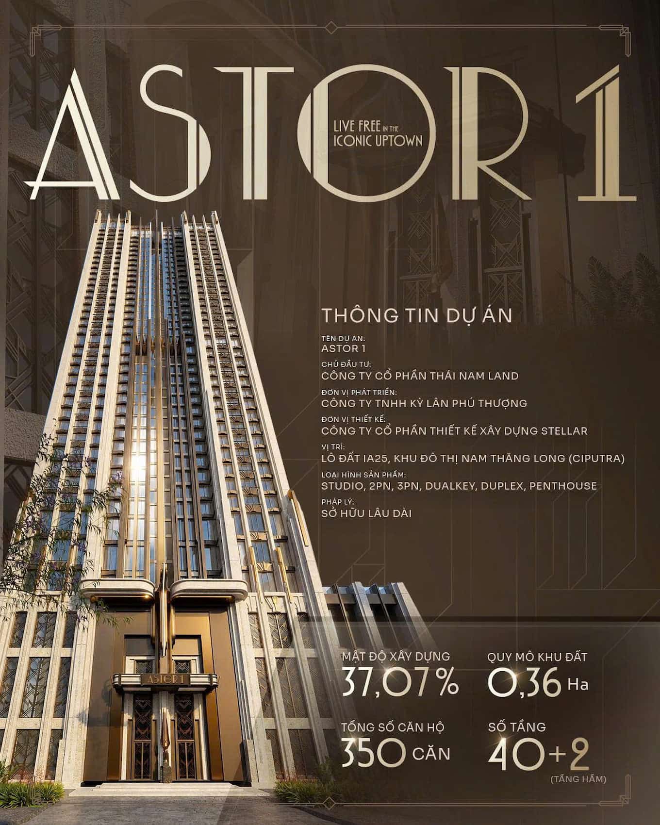 Phối cảnh Astor 1