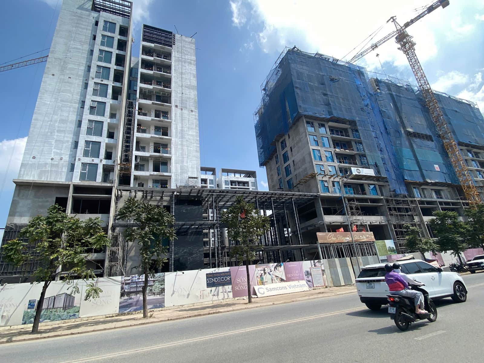 Tiến độ thi công Long Biên Central