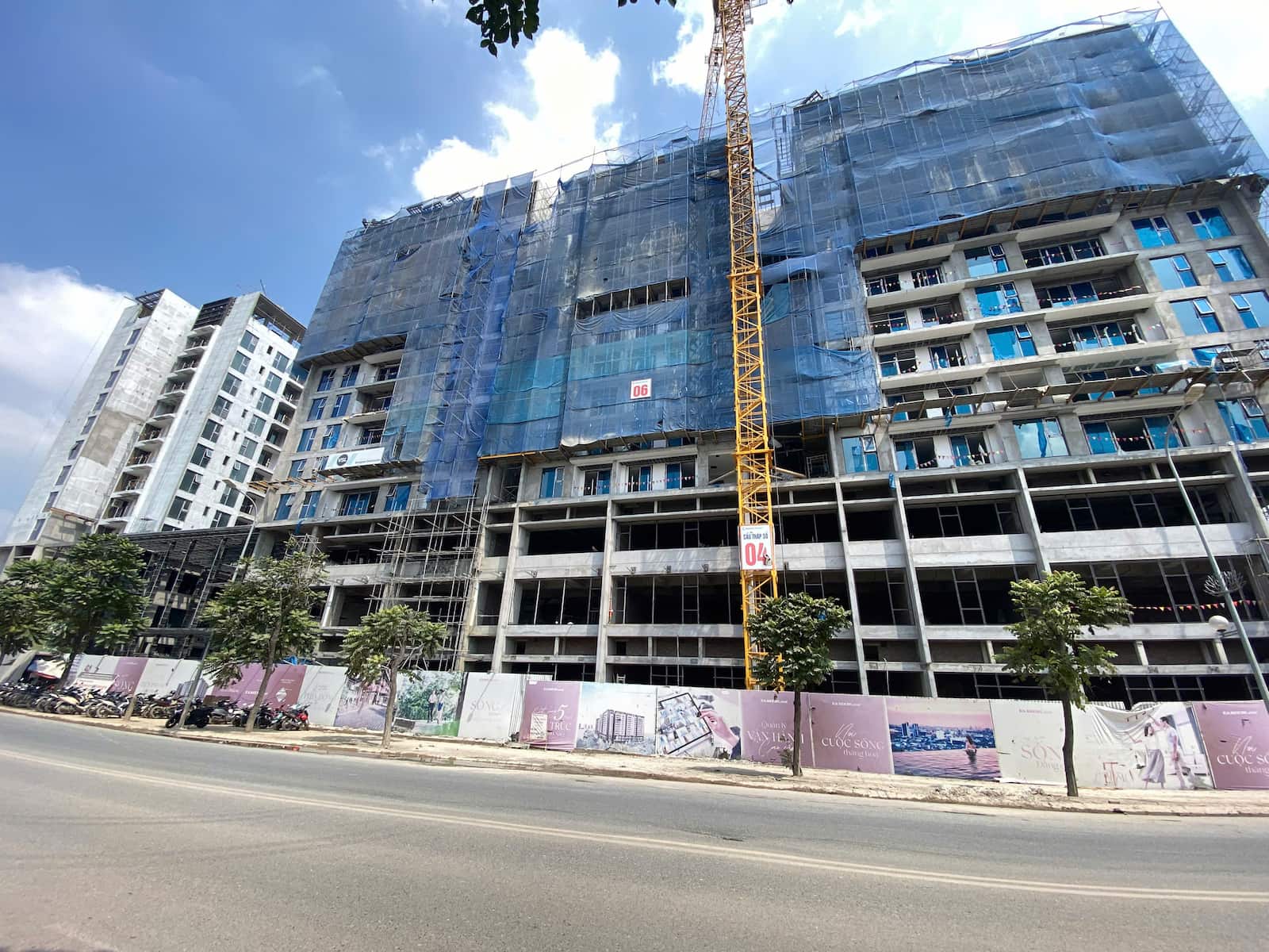 Tiến độ thi công Dự án Long Biên Central